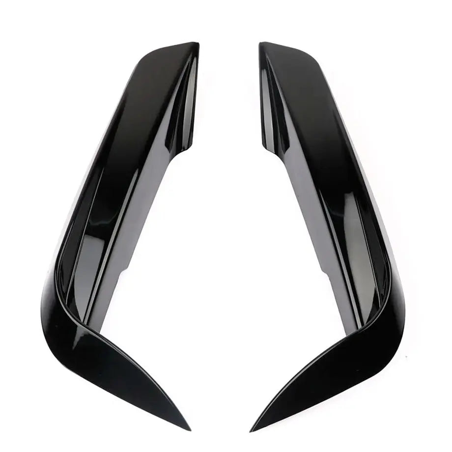 Euro Design Front Canards (Gloss Black) for 12-18 BMW 3 Series F30/F31 (M-Sport)