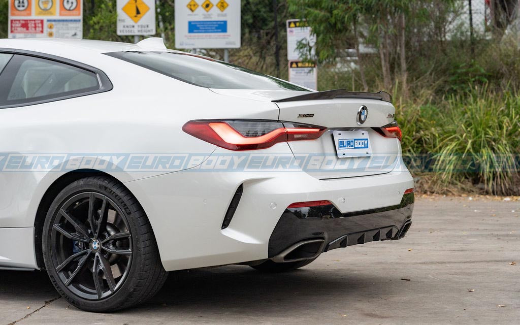 M4 Style Lip Spoiler (Gloss Black) for 20+ BMW 4 Series G22/M4 G82