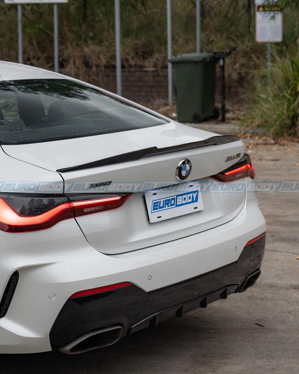 M4 Style Lip Spoiler (Gloss Black) for 20+ BMW 4 Series G22/M4 G82