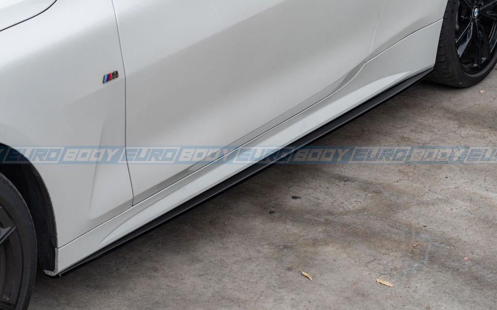 AC Style Side Skirts (Gloss Black) for 20+ BMW 4 Series G22