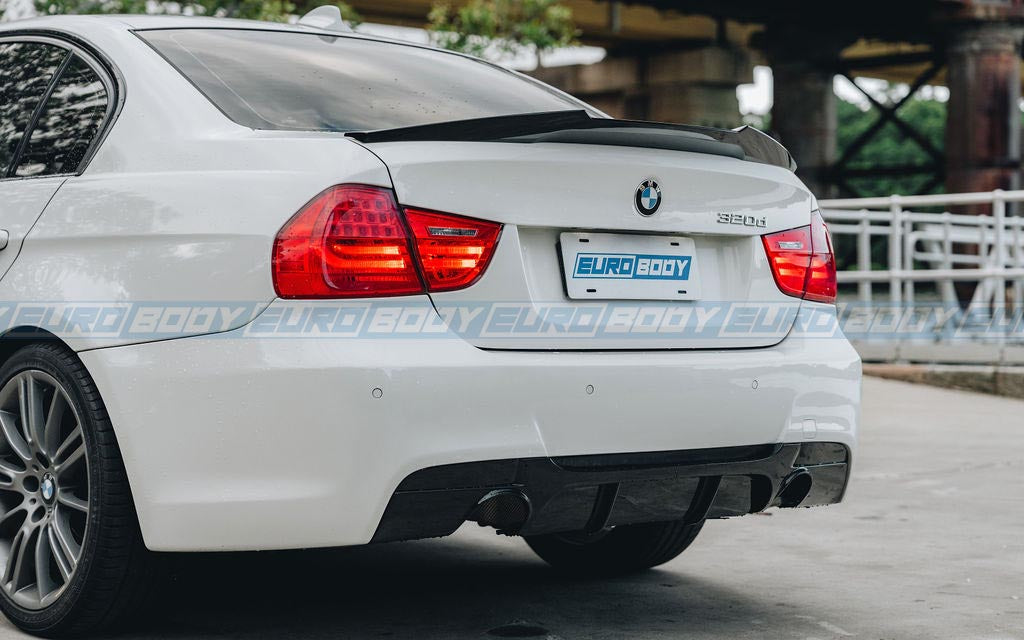 M-Performance Style Rear Diffuser (Gloss Black) for 05-11 BMW 3 Series E90/E92/E93 (M-Sport)