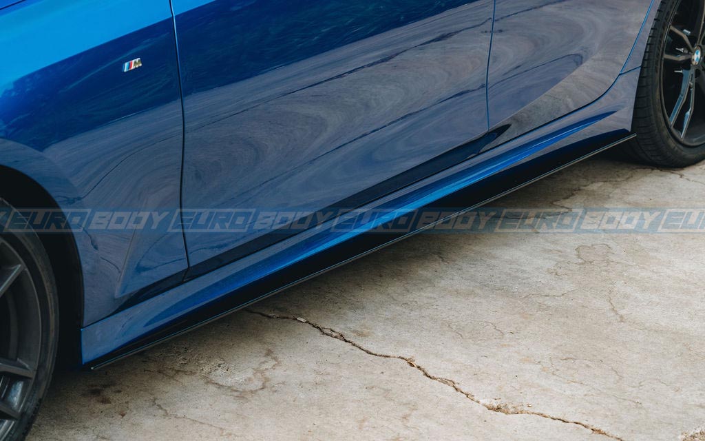 AC Style Side Skirts (Gloss Black) for 19+ BMW 3 Series G20