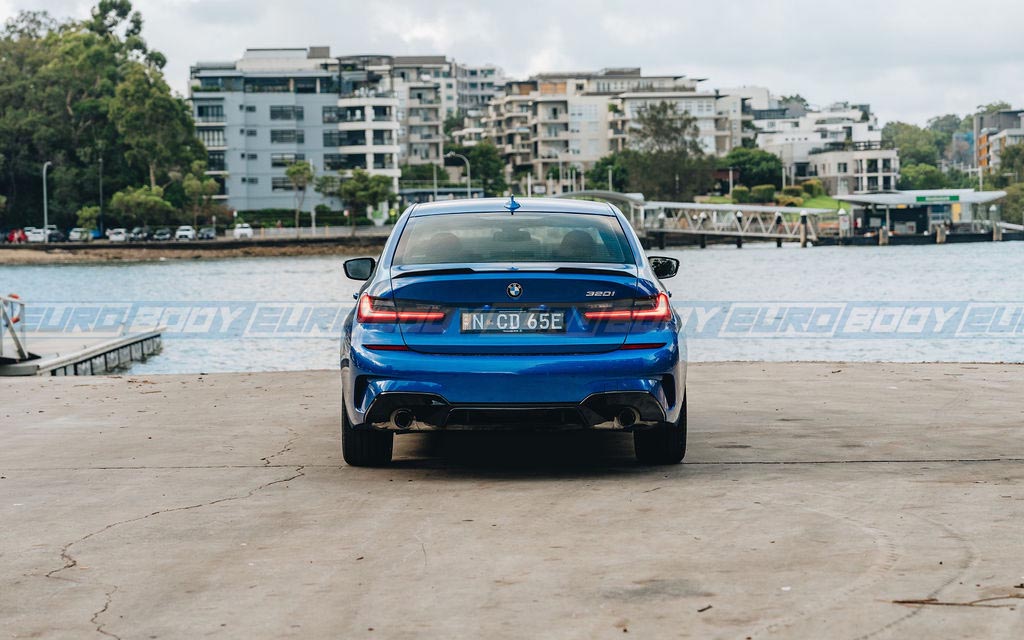 M3 Style Lip Spoiler (Gloss Black) for 19+ BMW 3 Series G20