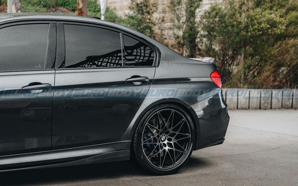 3D Style Side Skirts (Carbon Fibre) for 14-19 BMW M3/M4 F80/F82