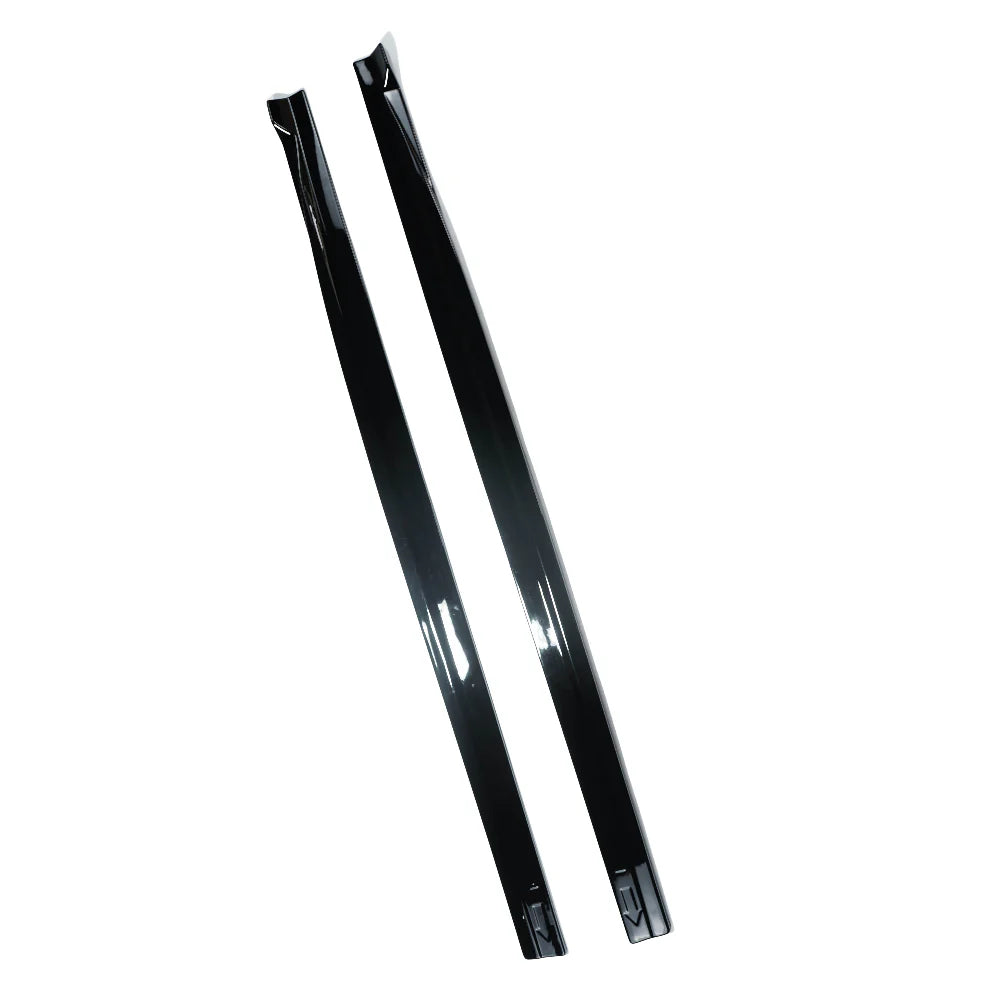 Euro Design Side Skirts (Gloss Black) for 13-18 Mercedes-Benz A-Class (AMG/AMG-Line) W176