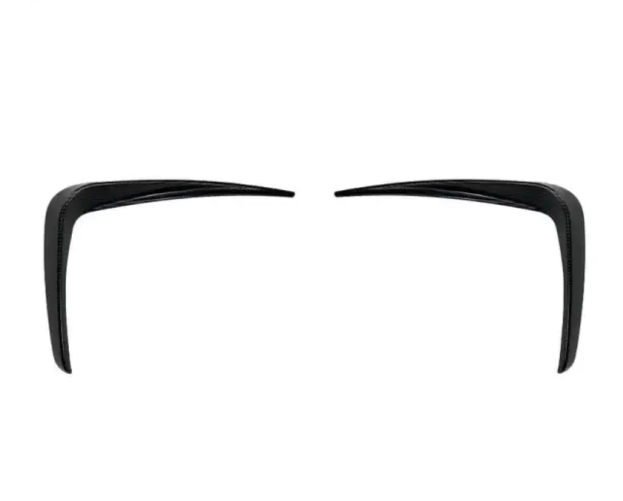 Euro Design Front Canards (Gloss Black) for 19-22 BMW 3 Series G20 (M-Sport) Pre-LCI