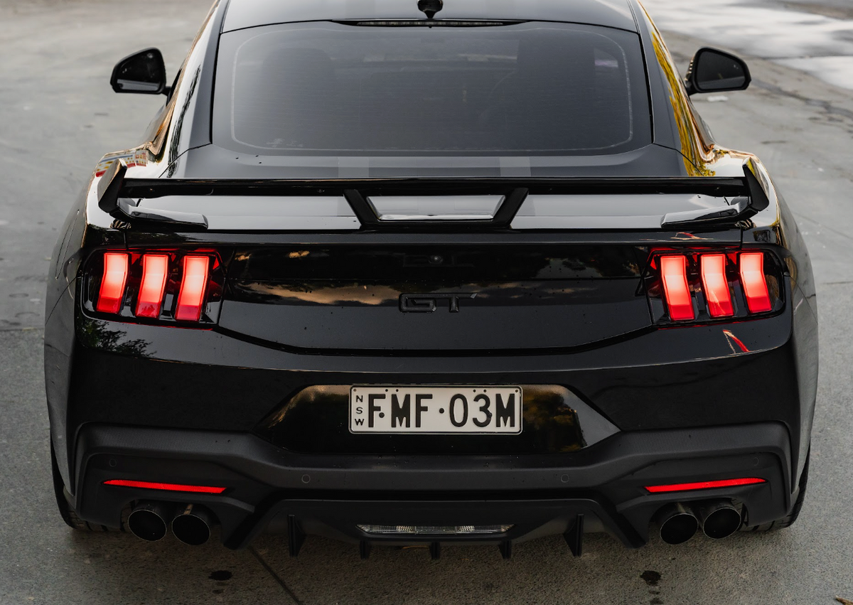 Competition Style Rear Diffuser for 24+ Ford Mustang FO S650