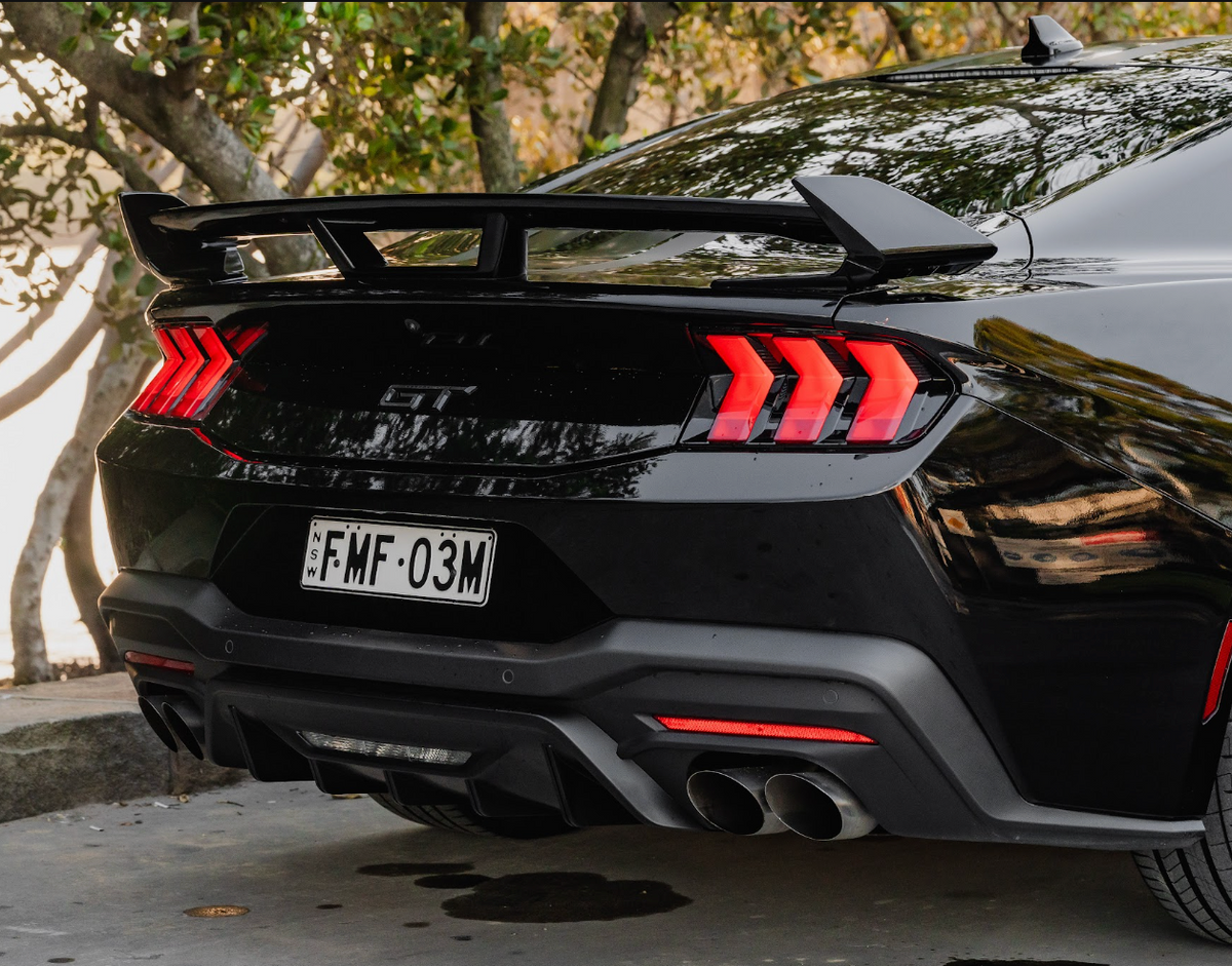 Competition Style Rear Diffuser for 24+ Ford Mustang FO S650