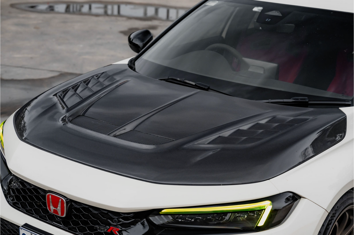 VRS-I Style Bonnet/Hood (Carbon Fibre) for 23+ Honda Civic Type R FL5