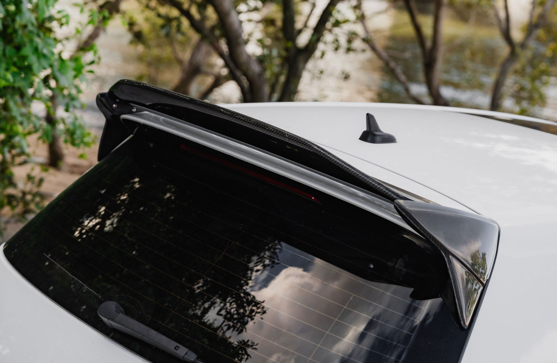 A-Spec Style Rear Spoiler (Carbon Fibre) for 12-20 Volkswagen Golf MK7/7.5 GTI/R
