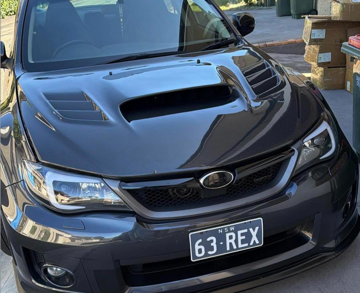 VRS-II Style Bonnet/Hood (Carbon Fibre) for 07-14 Subaru Impreza WRX & STI G3