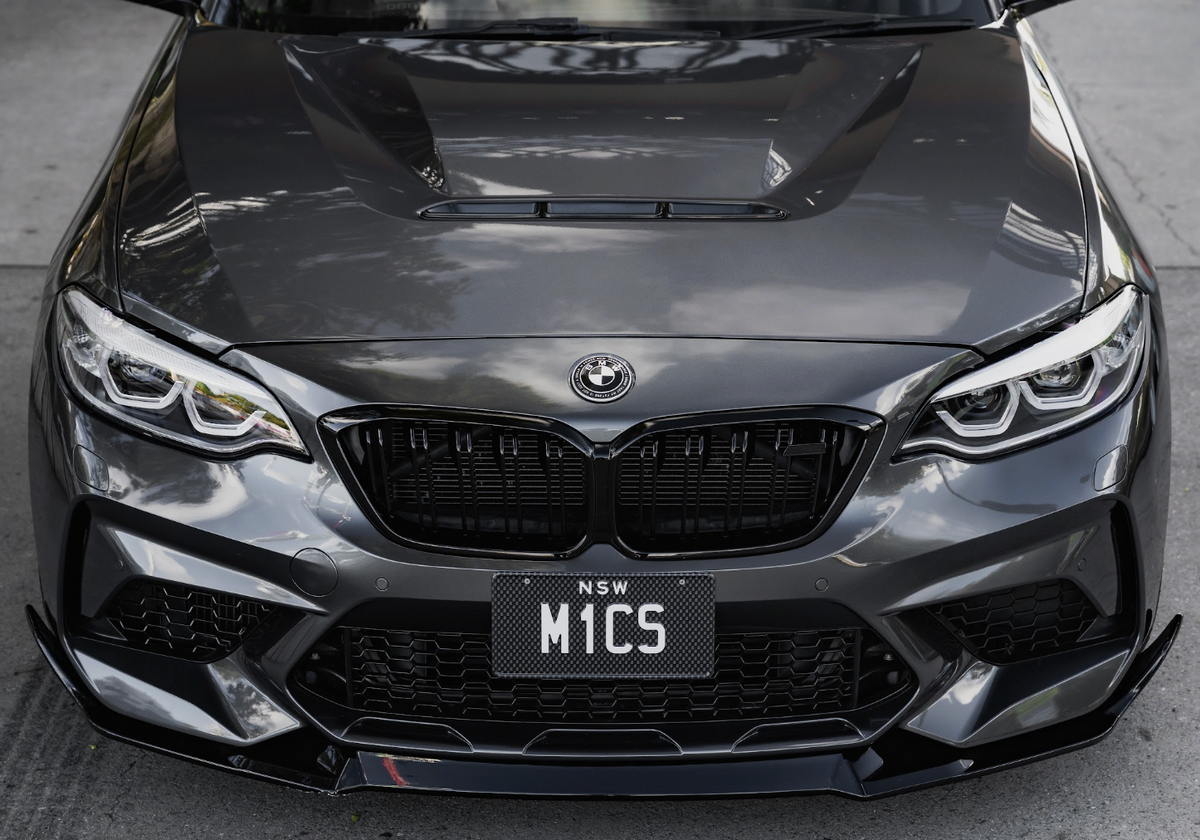M2 Competition Style Front Bumper for 15-19 BMW 1 Series F20 LCI