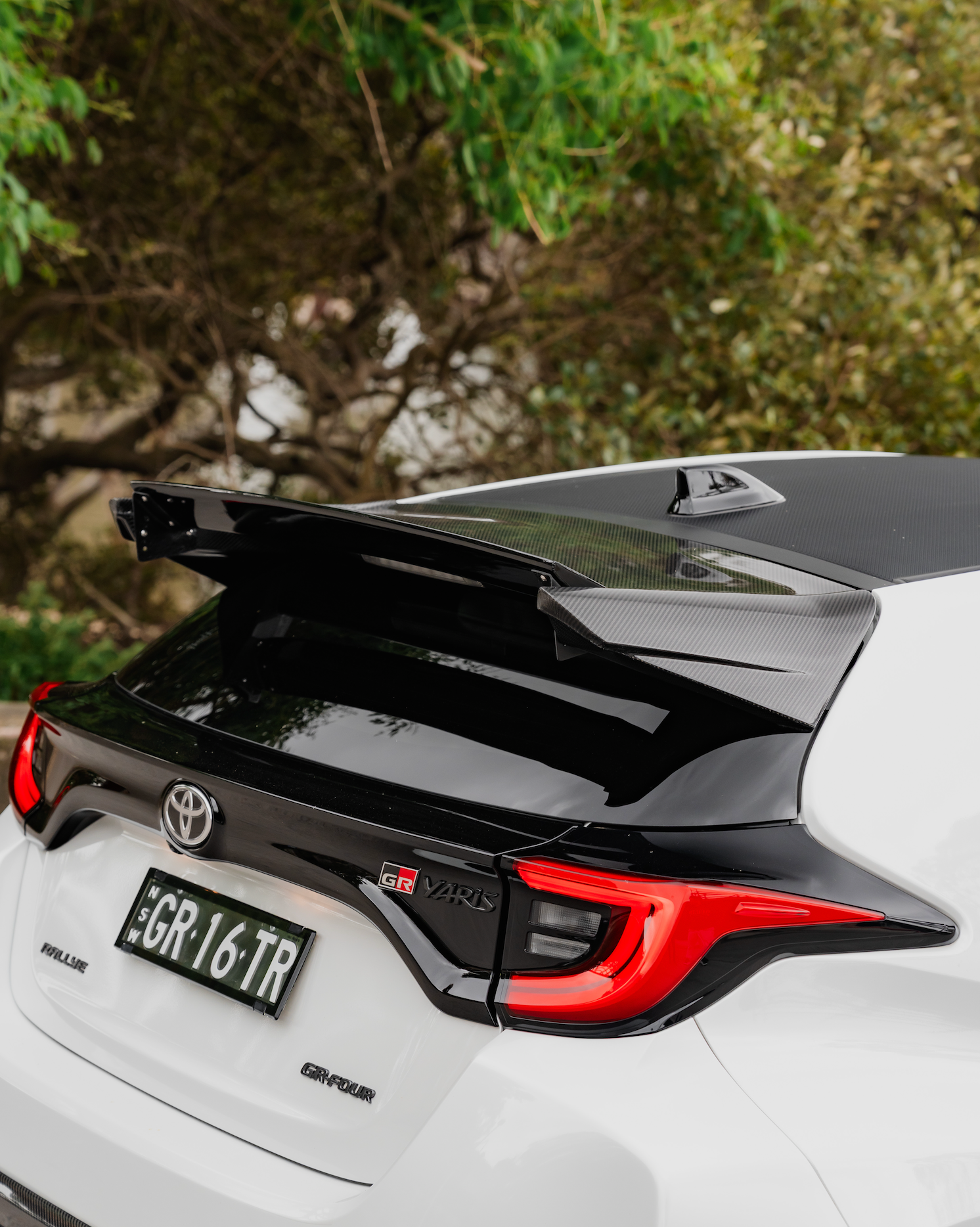 VRS-I Style Wing Spoiler for 20+ Toyota GR Yaris MXPA12