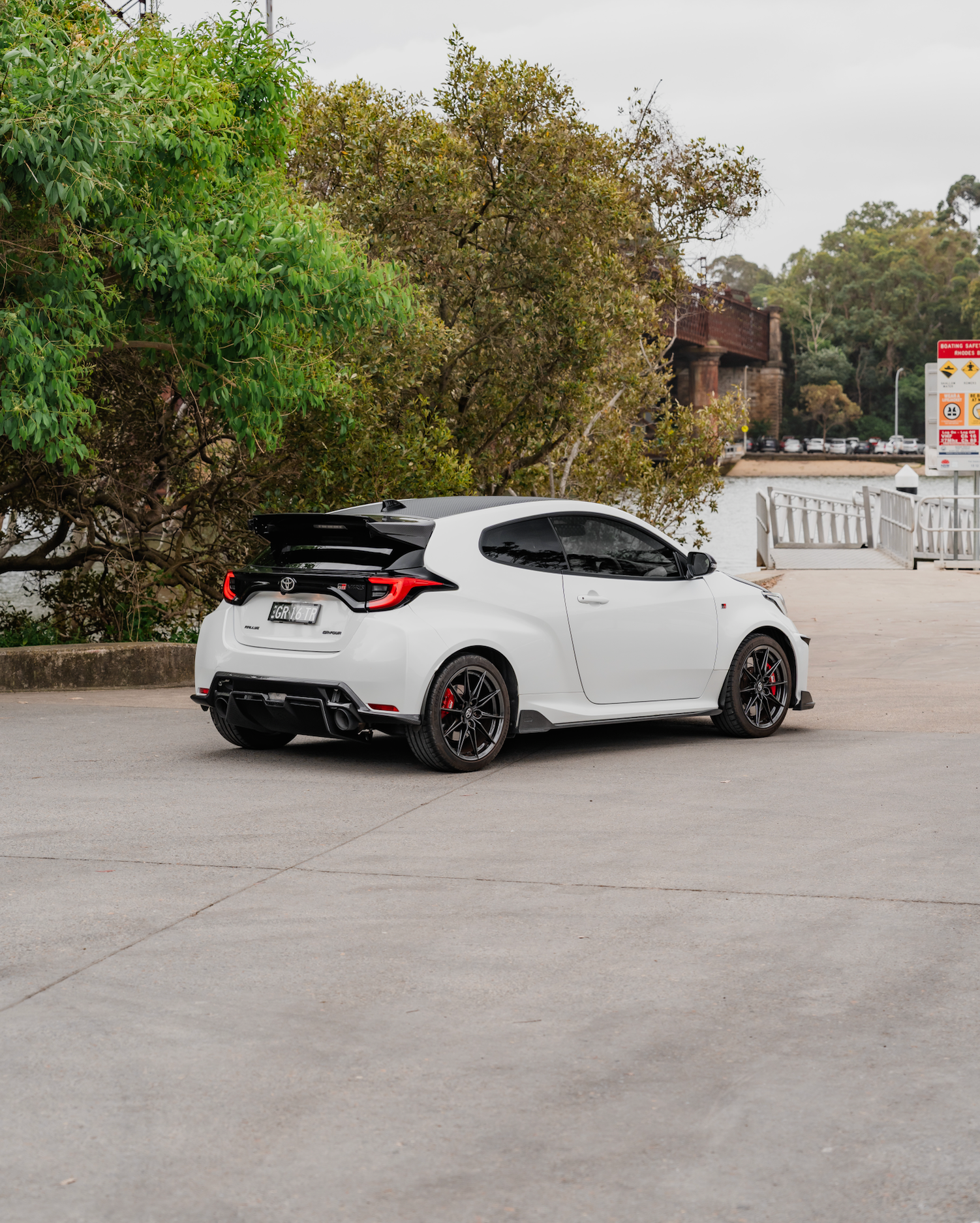 VRS-I Style Wing Spoiler for 20+ Toyota GR Yaris MXPA12