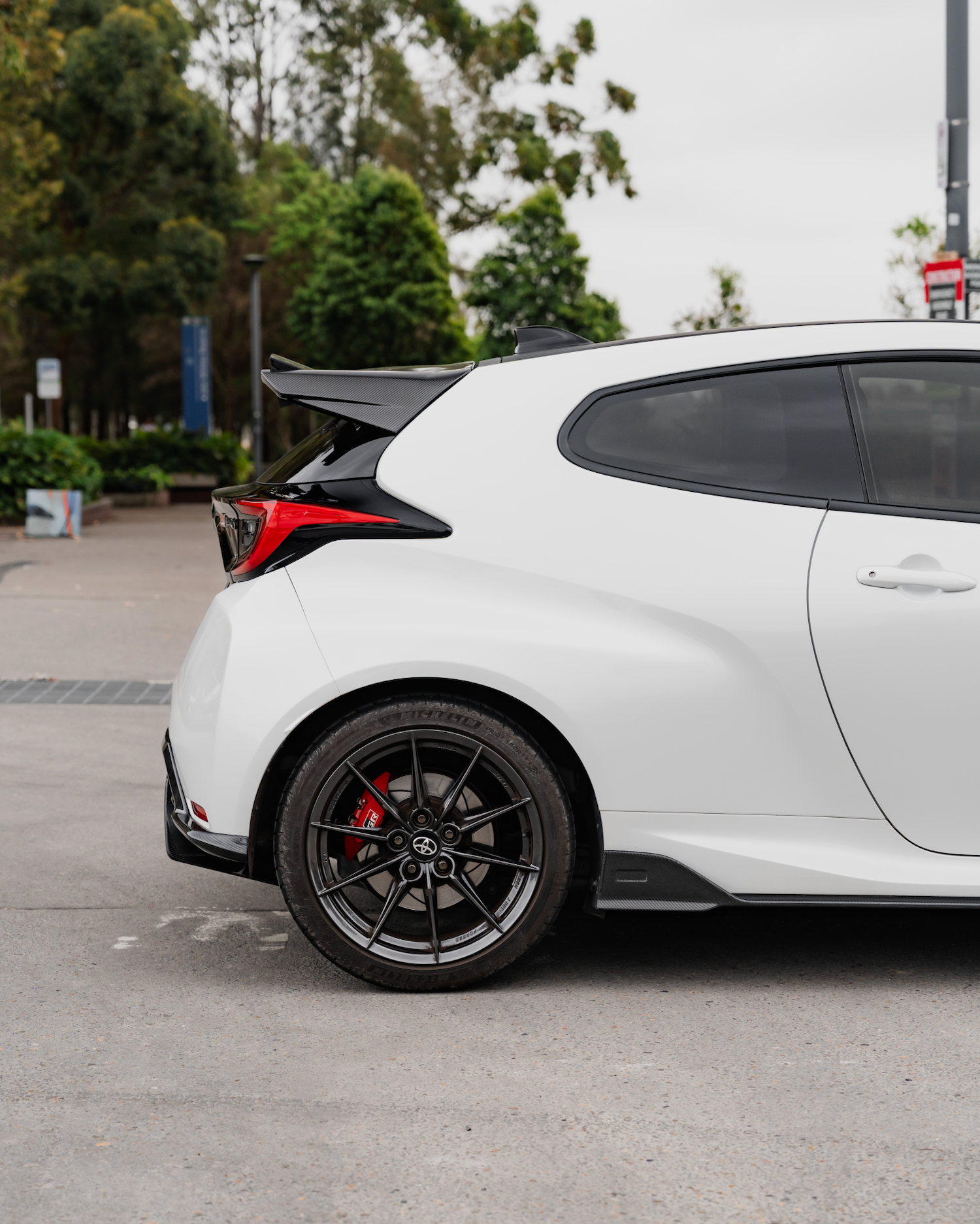 VRS-I Style Wing Spoiler for 20+ Toyota GR Yaris MXPA12