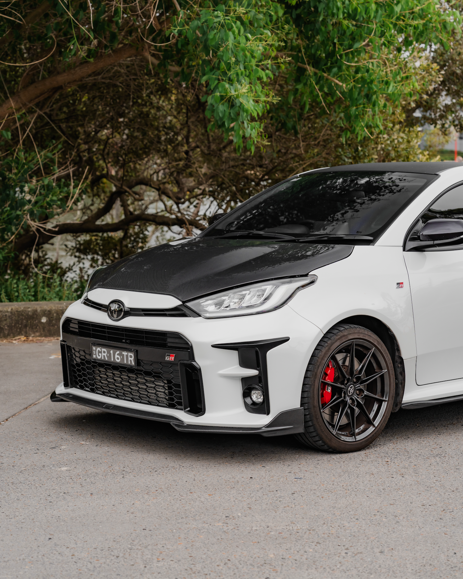 MT Style Bonnet/Hood (Carbon Fibre) for 20+ Toyota GR Yaris MXPA12