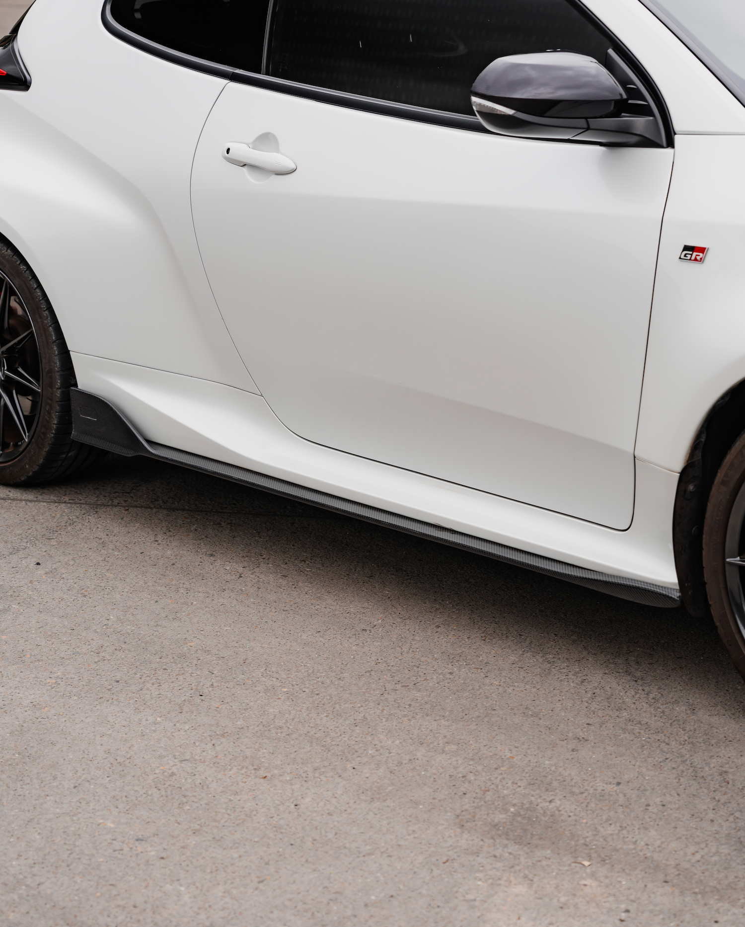 Euro Design Side Skirt Under Board for 20+ Toyota GR Yaris MXPA12