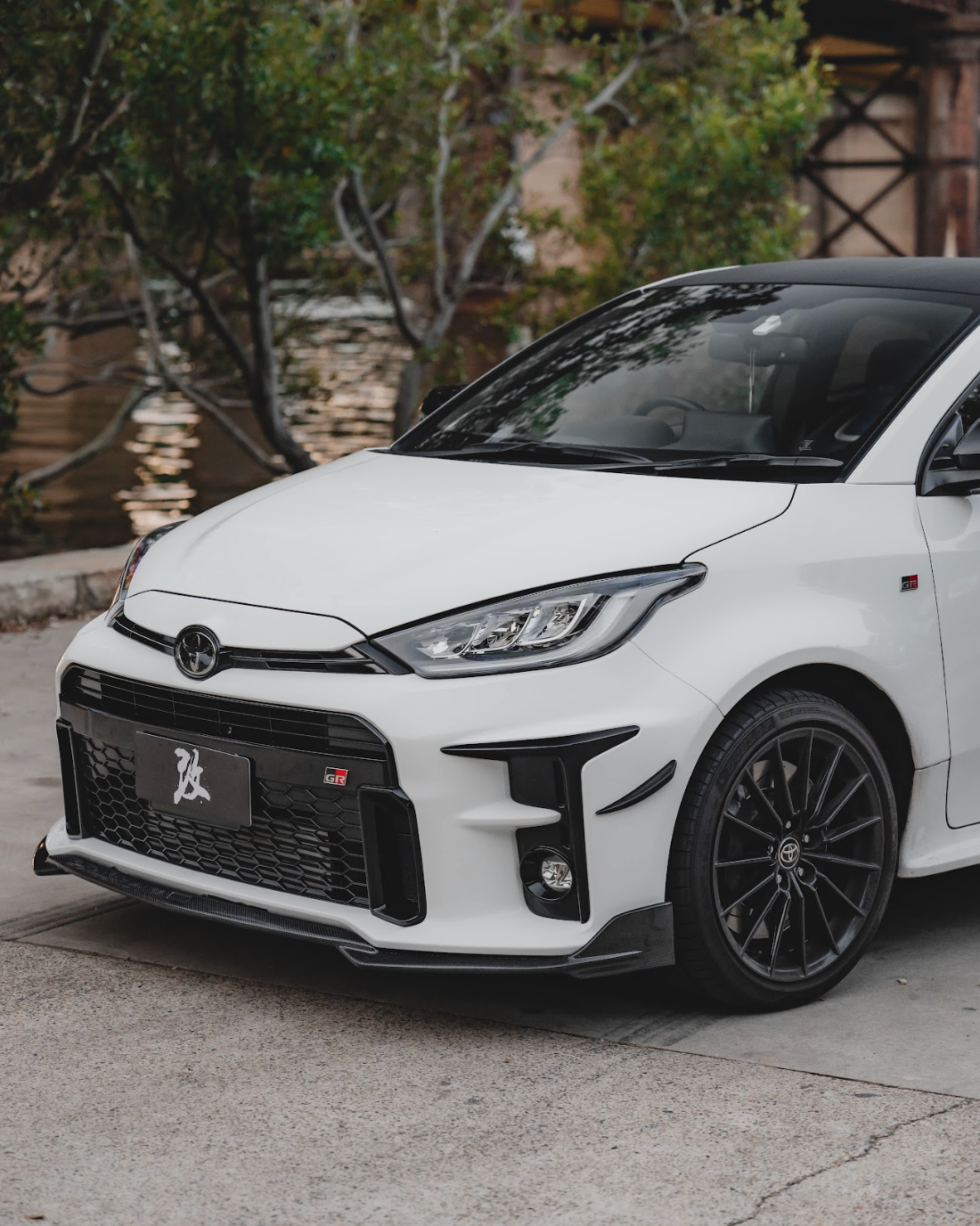 Euro Design Front Canards for 20+ Toyota GR Yaris MXPA12