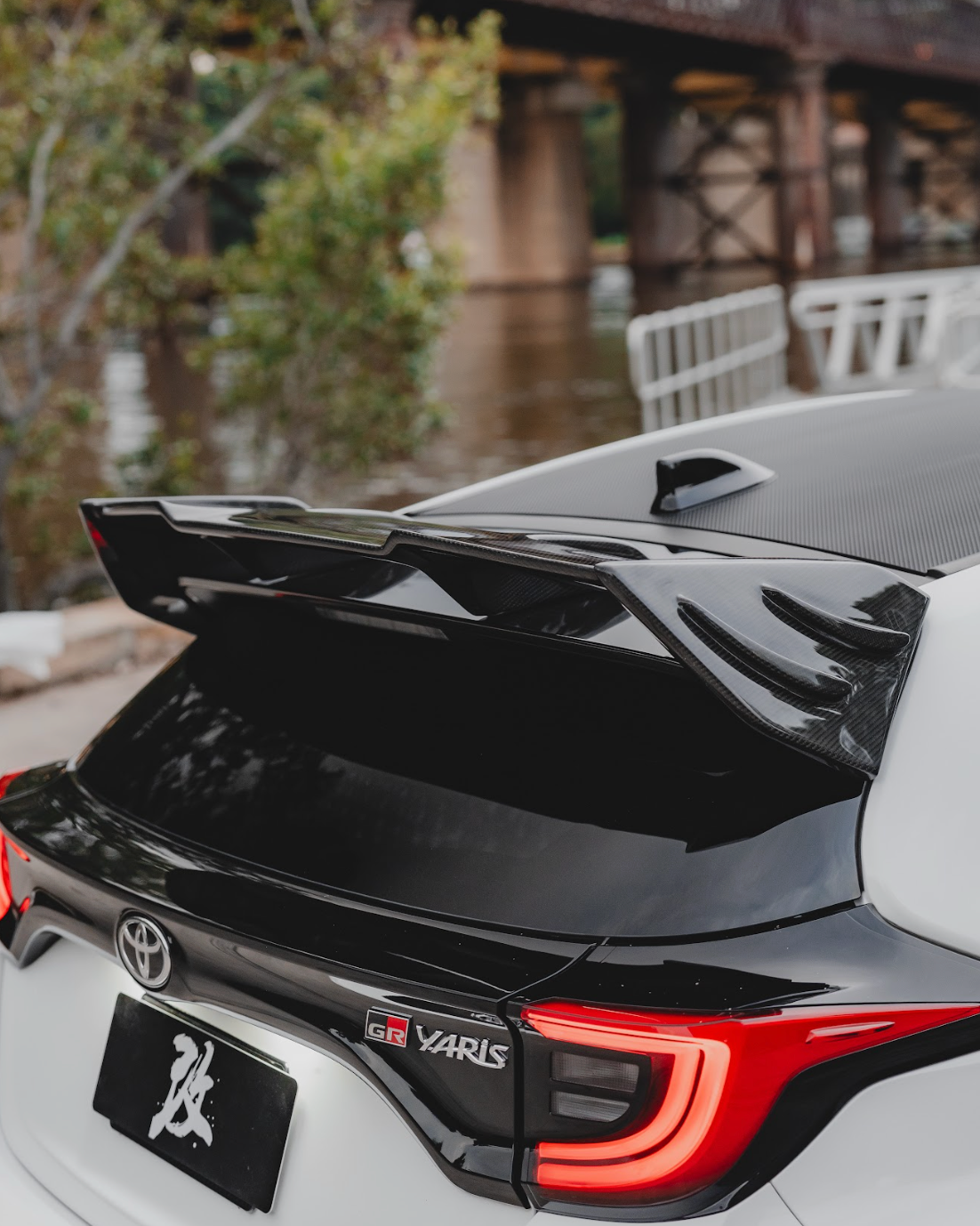 Euro Design Wing Spoiler for 20+ Toyota GR Yaris MXPA12