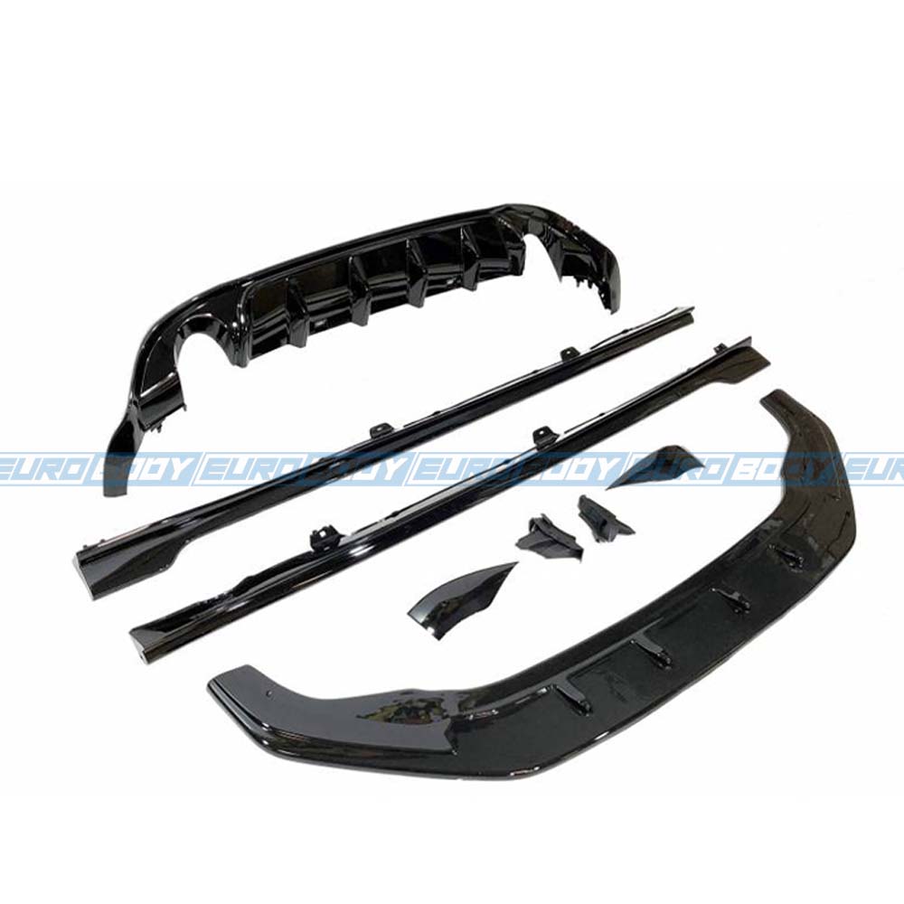 TCR Style Full Package Surround (Gloss Black) for 17-20 Volkswagen Golf GTI MK7.5