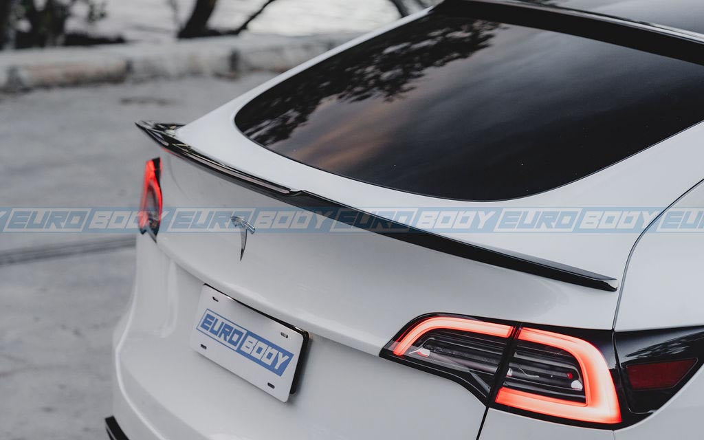 Euro Design V-Style Lip Spoiler for 21+ Tesla Model Y