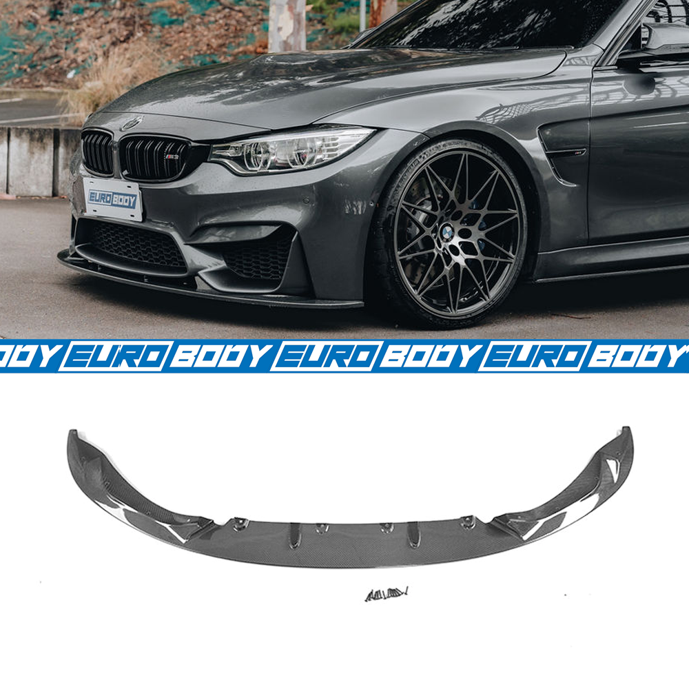 3D Style Front Lip (Carbon Fibre) for 14-19 BMW M3/M4 F80/F82