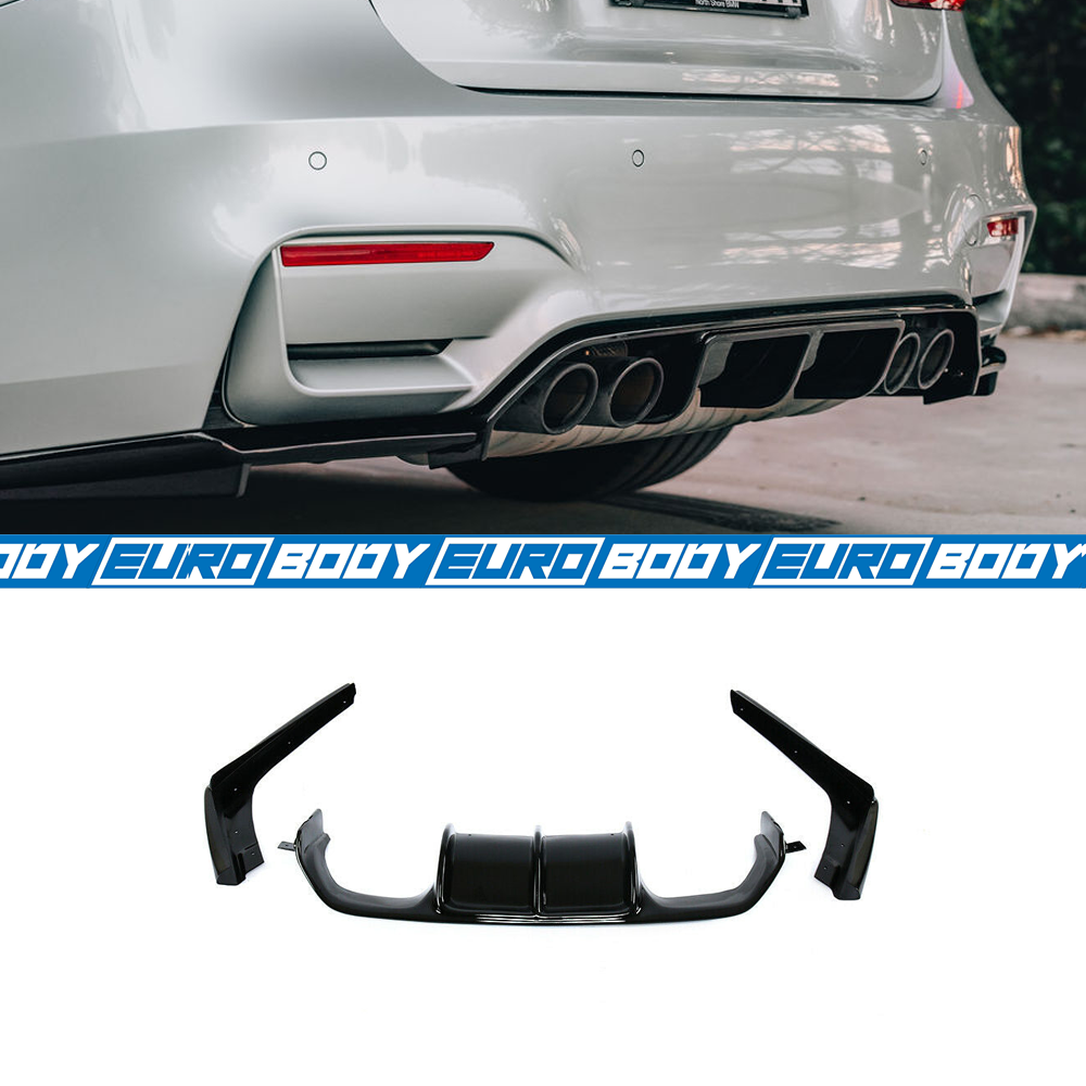 Vorsteiner Style Rear Diffuser for 14-20 BMW M3/M4 F80/F82