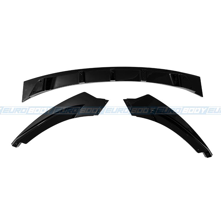 Euro Design Front Lip (Gloss Black) for 04-09 Volkswagen Golf GTI MK5