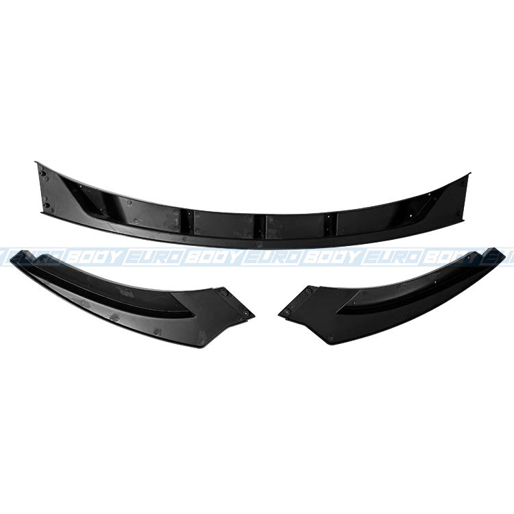 Euro Design Front Lip (Gloss Black) for 04-09 Volkswagen Golf GTI MK5