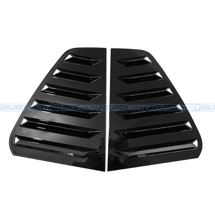 Window Louver (Gloss Black) for 12-20 Volkswagen Golf TSI/GTI/R-Line/R MK7/7.5