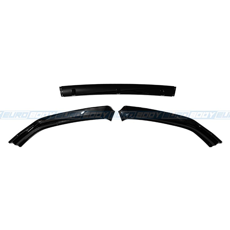 Euro Design Front Lip (Gloss Black) for 10-17 Volkswagen Polo 6R/6C