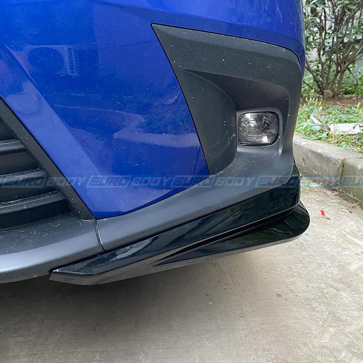 Aero Style Front Pods (Gloss Black) for 22+ Honda Civic FL1 11th Gen