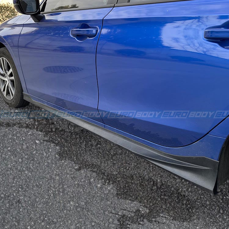 Modulo Style Side Skirt (Gloss Black) for 22+ Honda Civic FL1 11th Gen