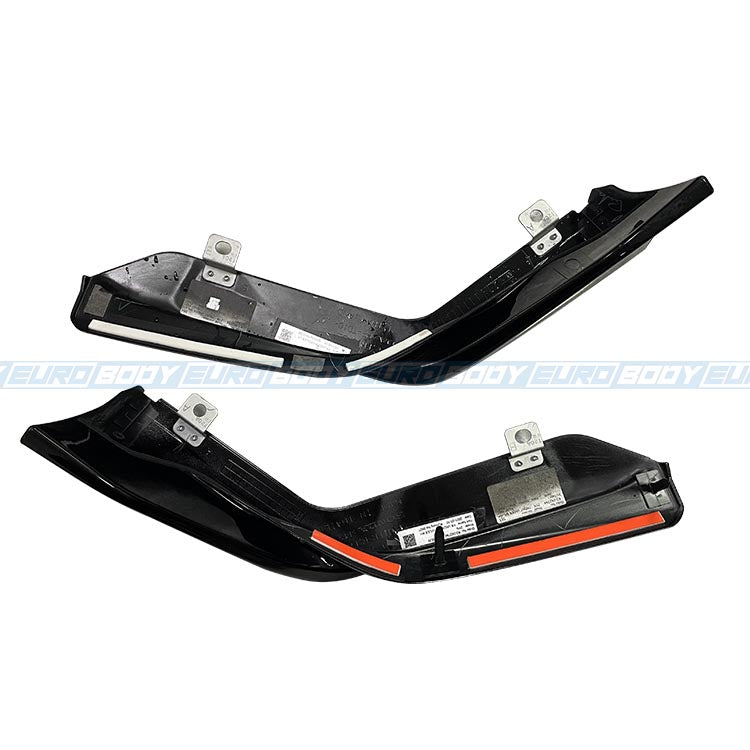 Modulo Style Front Pods (Gloss Black) for 22+ Honda Civic FL1 11th Gen