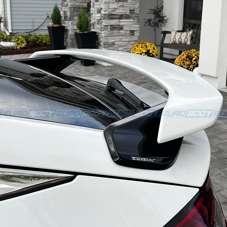 HPD Style Wing Spoiler (Gloss Black) for 22+ Honda Civic FL1 11th Gen