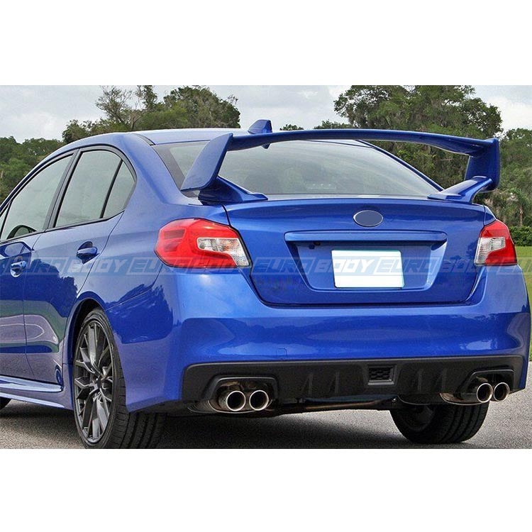 STI Style Wing Spoiler (Gloss Black) for 14-21 Subaru WRX/STI VA