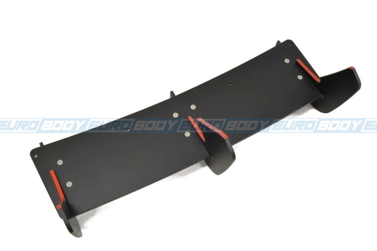 Euro Design Rear Diffuser (Gloss Black) for 14-18 Volkswagen Polo GTI 6R