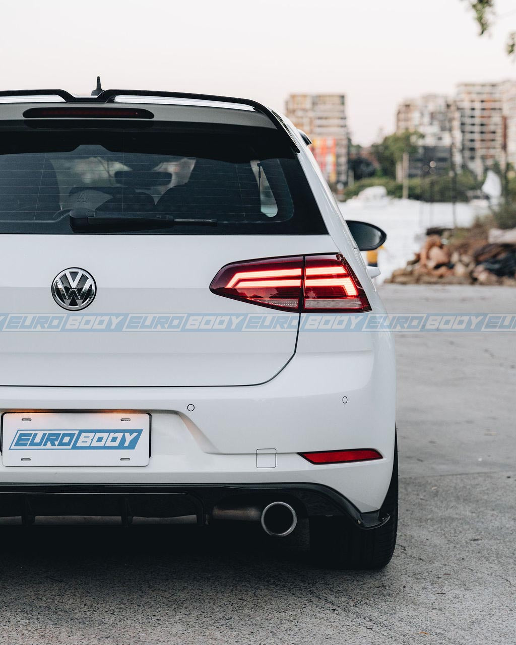 Oettinger Style Spoiler for 12-20 Volkswagen Golf MK7/7.5