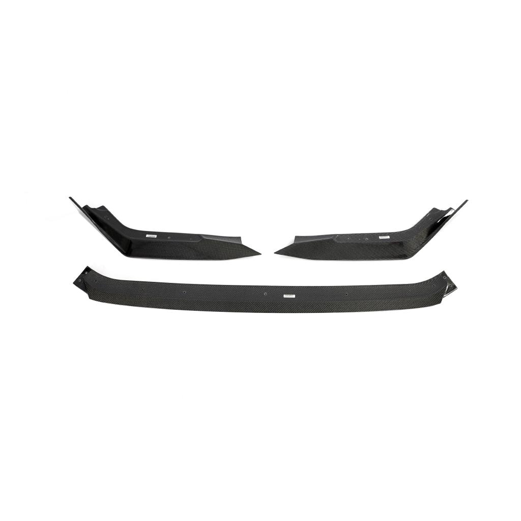 Euro Design Front Splitter (3 Piece) (Carbon Fibre) for 23+ Honda Civic Type R FL5