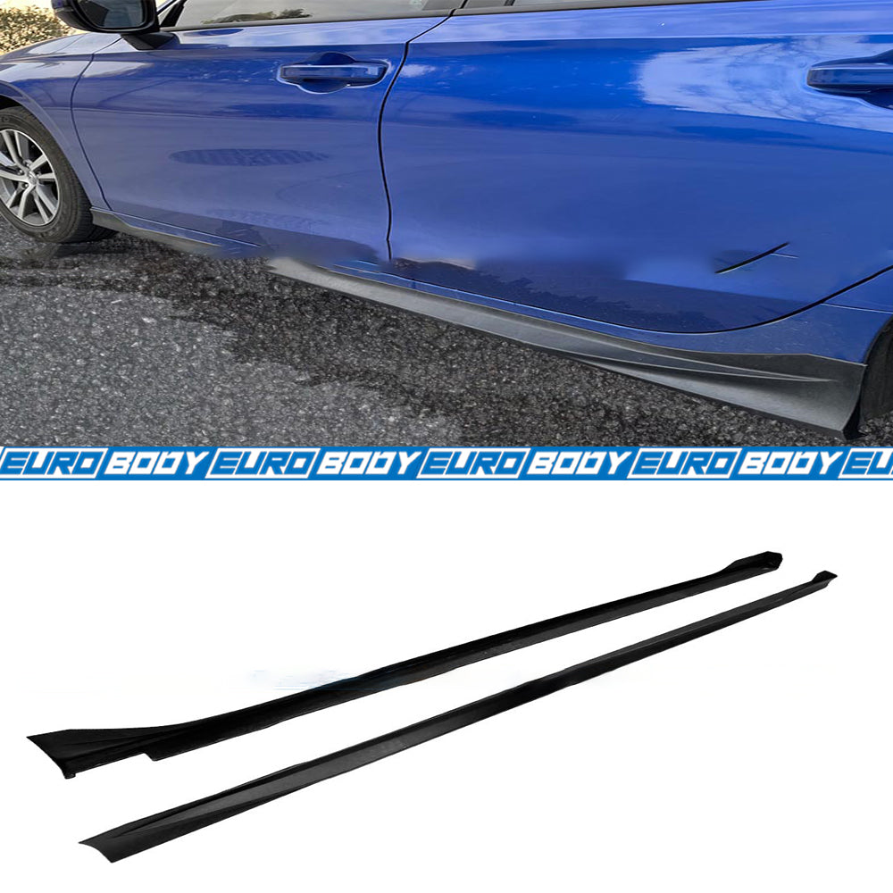 Modulo Style Side Skirt (Gloss Black) for 22+ Honda Civic FL1 11th Gen