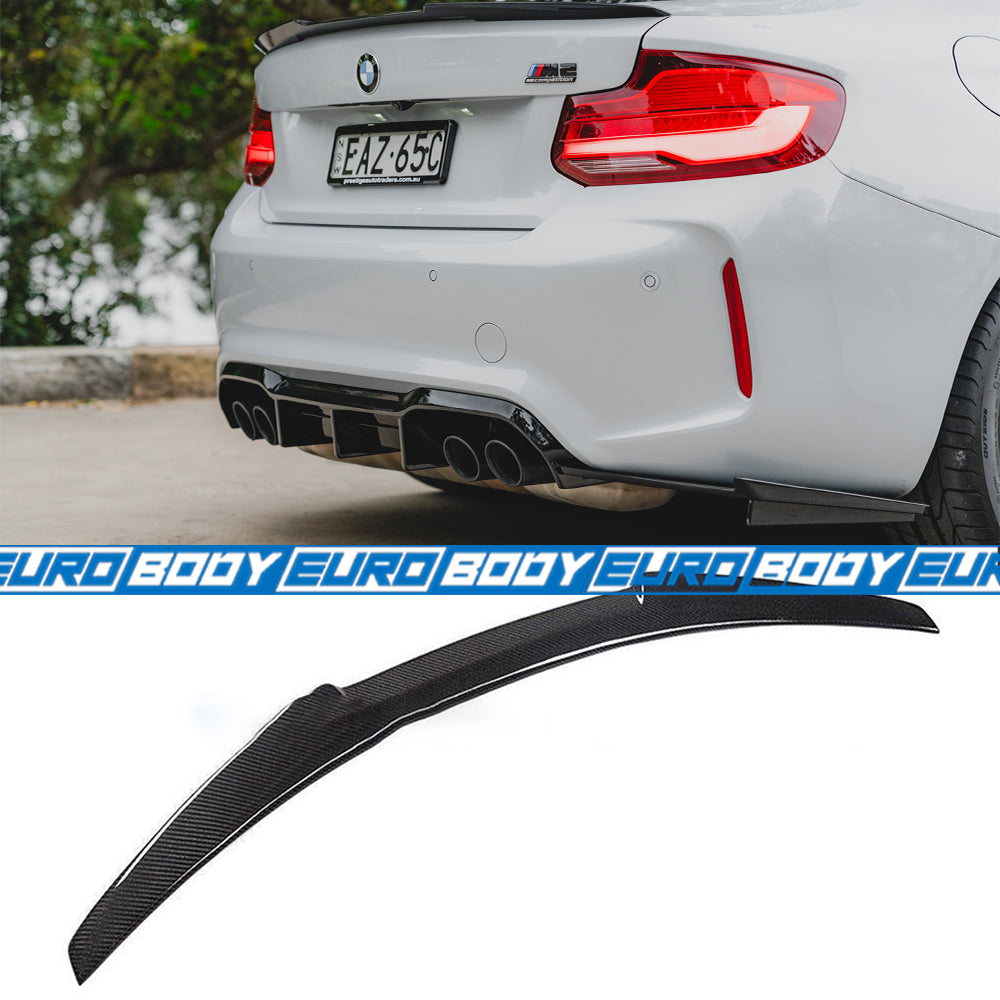 M4 Style Lip Spoiler for 14-21 BMW 2 Series F22/M2 F87