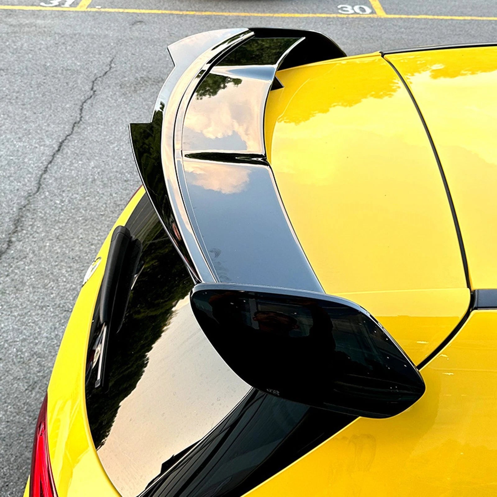 AMG Style Rear Spoiler Extension (Gloss Black) for 19+ Mercedes-Benz A-Class W177
