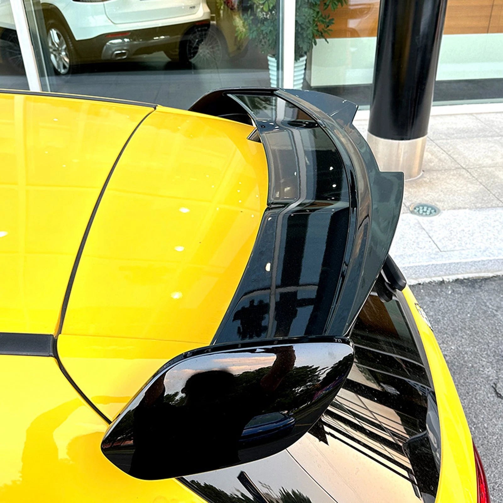 AMG Style Rear Spoiler Extension (Gloss Black) for 19+ Mercedes-Benz A-Class W177
