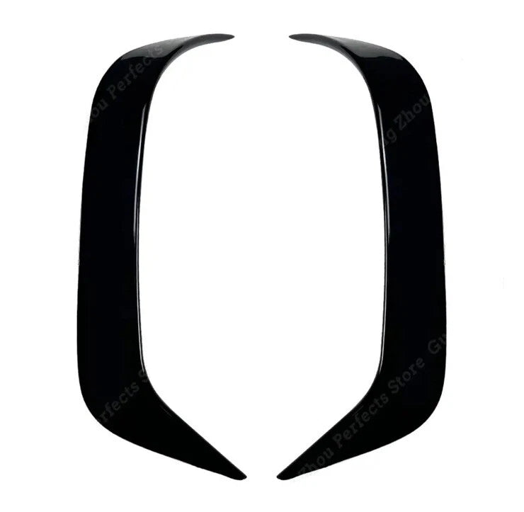 Euro Design Rear Canards (Gloss Black) for 19+ BMW 1 Series F40 (M-Sport)