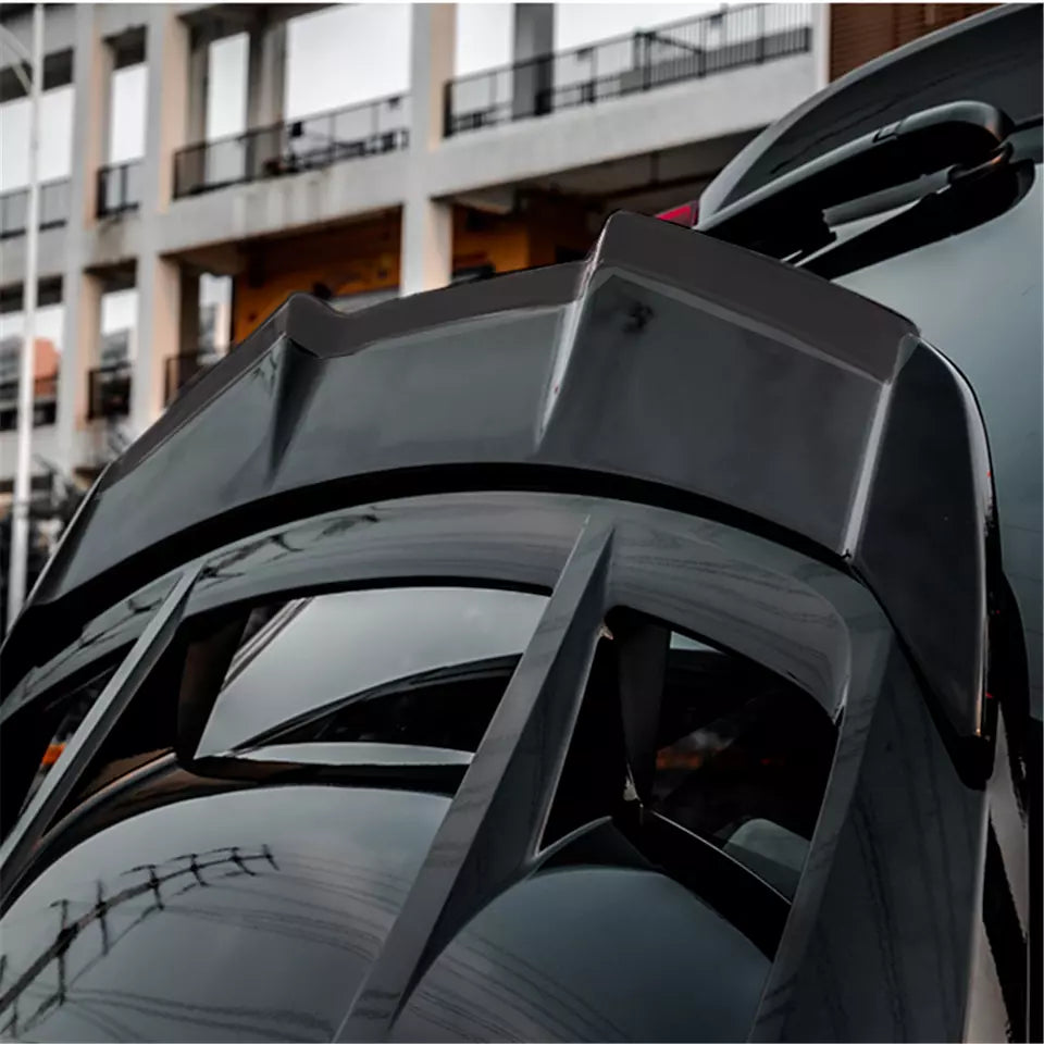 Euro Design Lip Spoiler (Gloss Black) for 17-21 Toyota CH-R