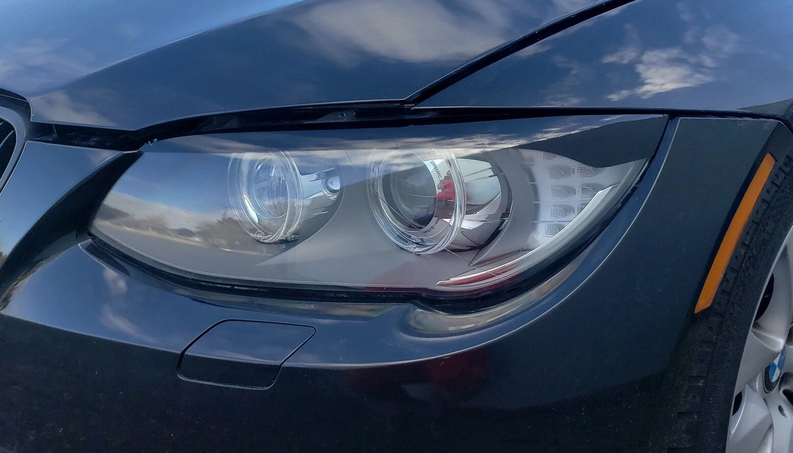 Light Brow (Gloss Black) for 09-12 BMW 3 Series E92/E93 LCI