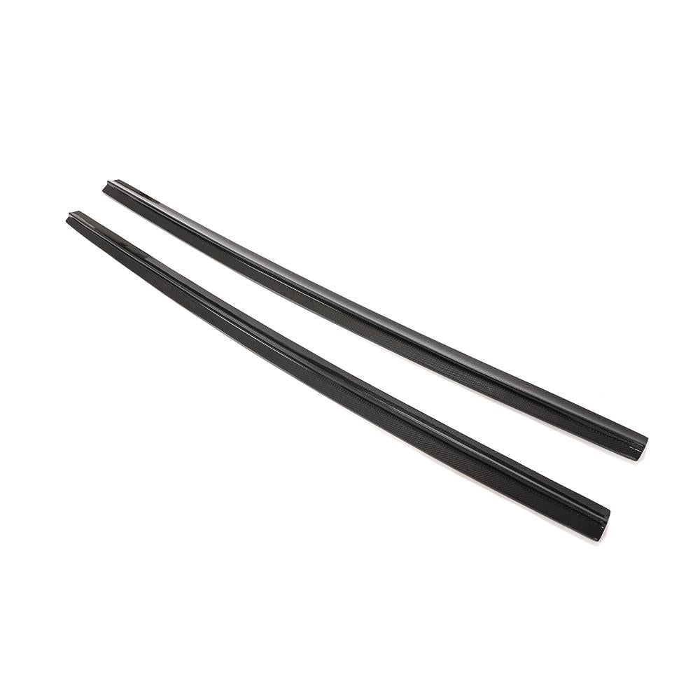 Euro Design Slim Side Skirts (Carbon Fibre) for 14-20 Audi A3 S-Line/S3 (Hatch) 8V