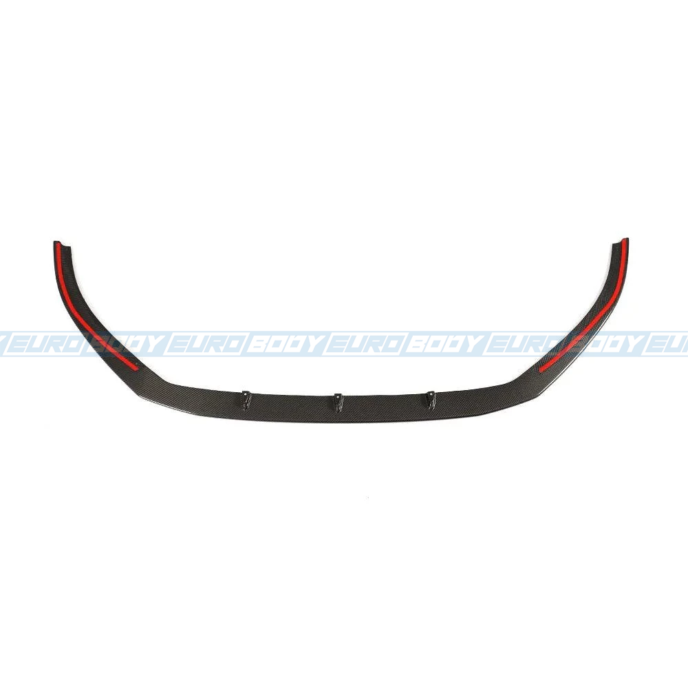 Euro Design Front Lip (Carbon Fibre) for 17-19 Audi RS3 (Sedan) 8V