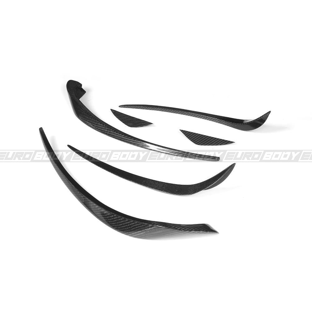 AMG Style Front Canards (Carbon Fibre) for 13-15 Mercedes-Benz CLA-Class (AMG/AMG-Line) C117/X117