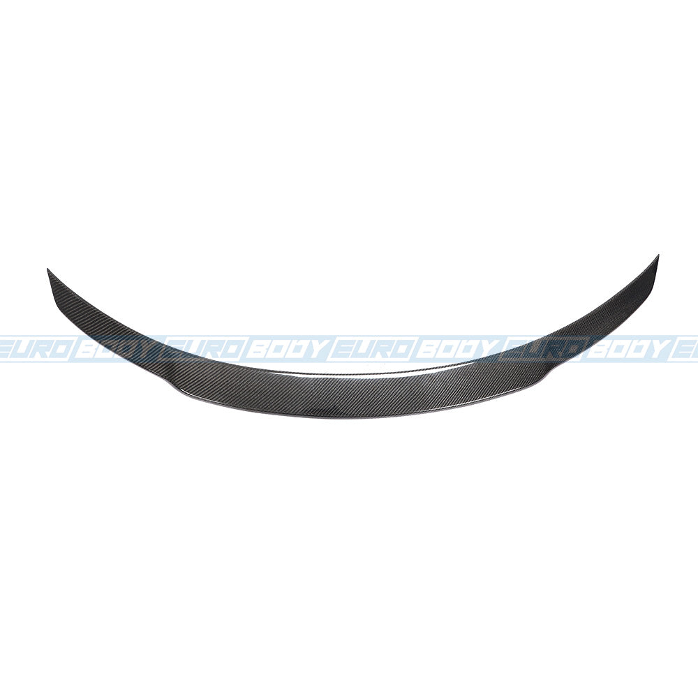 Euro Design Mid Rise Lip Spoiler (Carbon Fibre) for 13-18 Mercedes-Benz CLA-Class C117